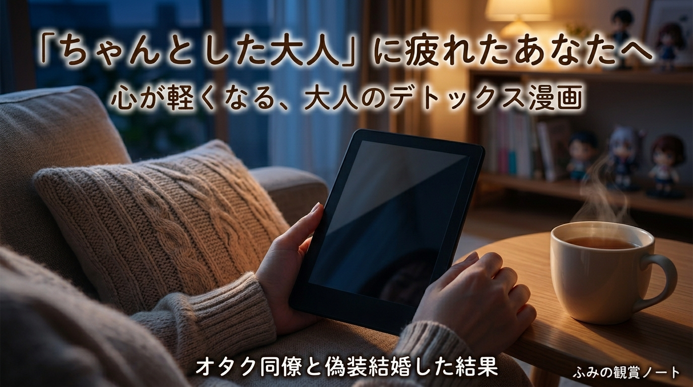 漫画『オタク同僚と偽装結婚した結果〜』の感想・ネタバレなしレビュー